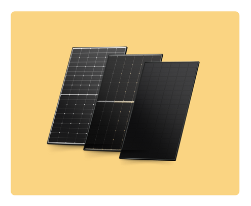 différence style de panneau solaire